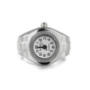 Time Ring Watch New Korean Style Alloy Creative Couple Watch