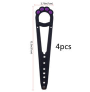 Pet Cat Door Holder Latch Prevents Dogs From Entering Cat Supplies Adjustable Elastic Gate Lock Keep Dog Out Pet Cat Accessories