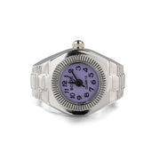 Time Ring Watch New Korean Style Alloy Creative Couple Watch